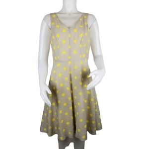 Yumi Polka Dot Sleeveless Dress